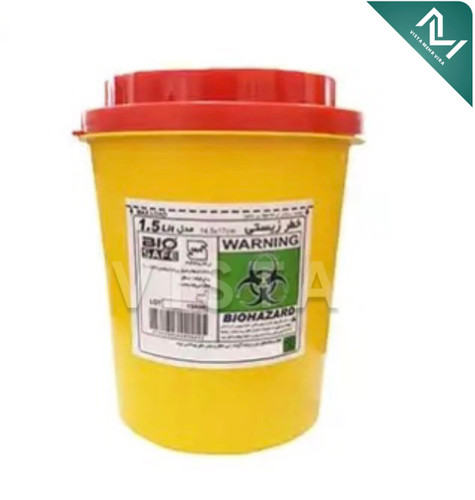 سیفتی باکس بیوسیف مدل استوانه ای ظرفیت 1/5 لیتر