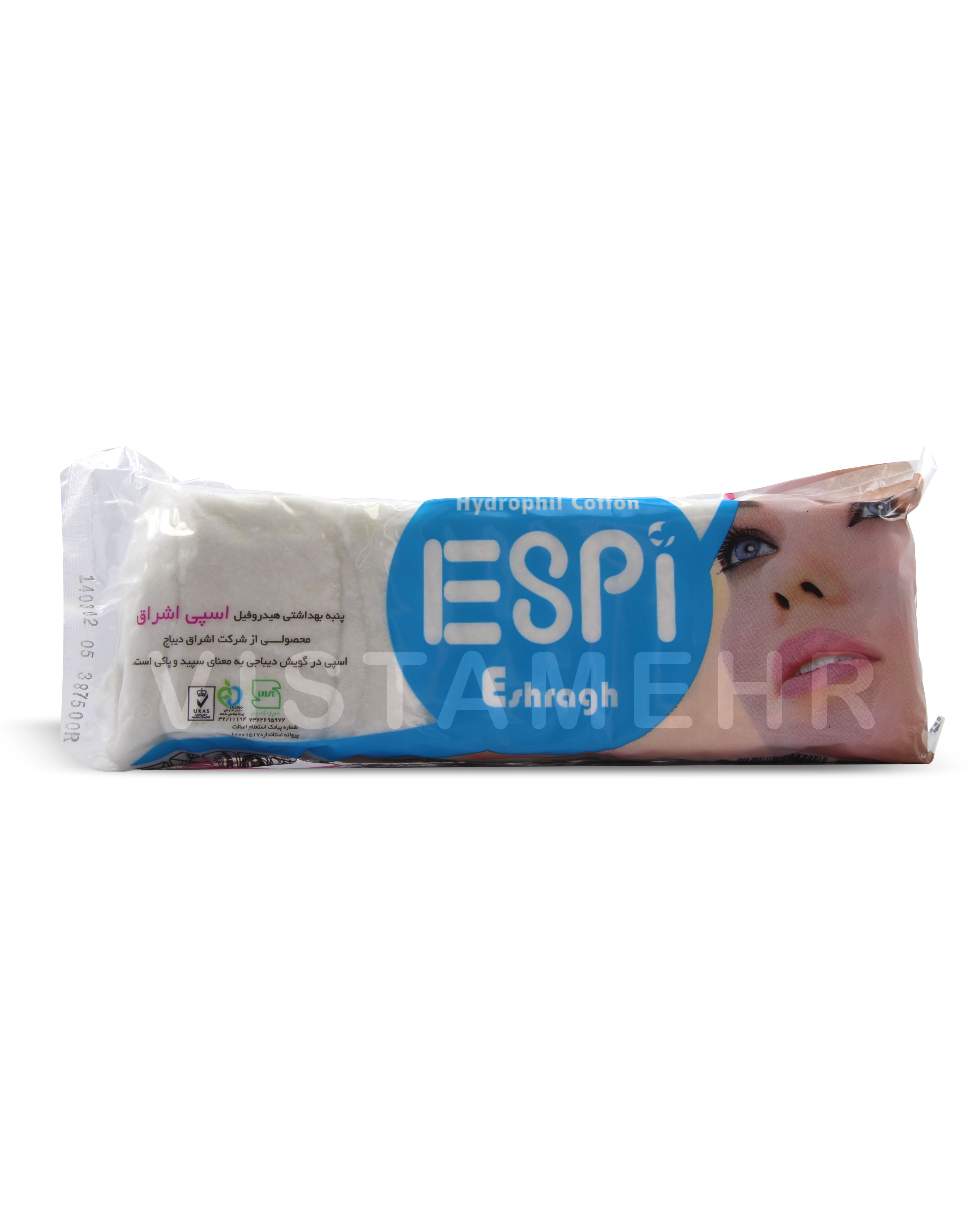 پنبه بهداشتی اسپی ESPi وزن ۱۰۰ گرم ESPi Cotton 100g