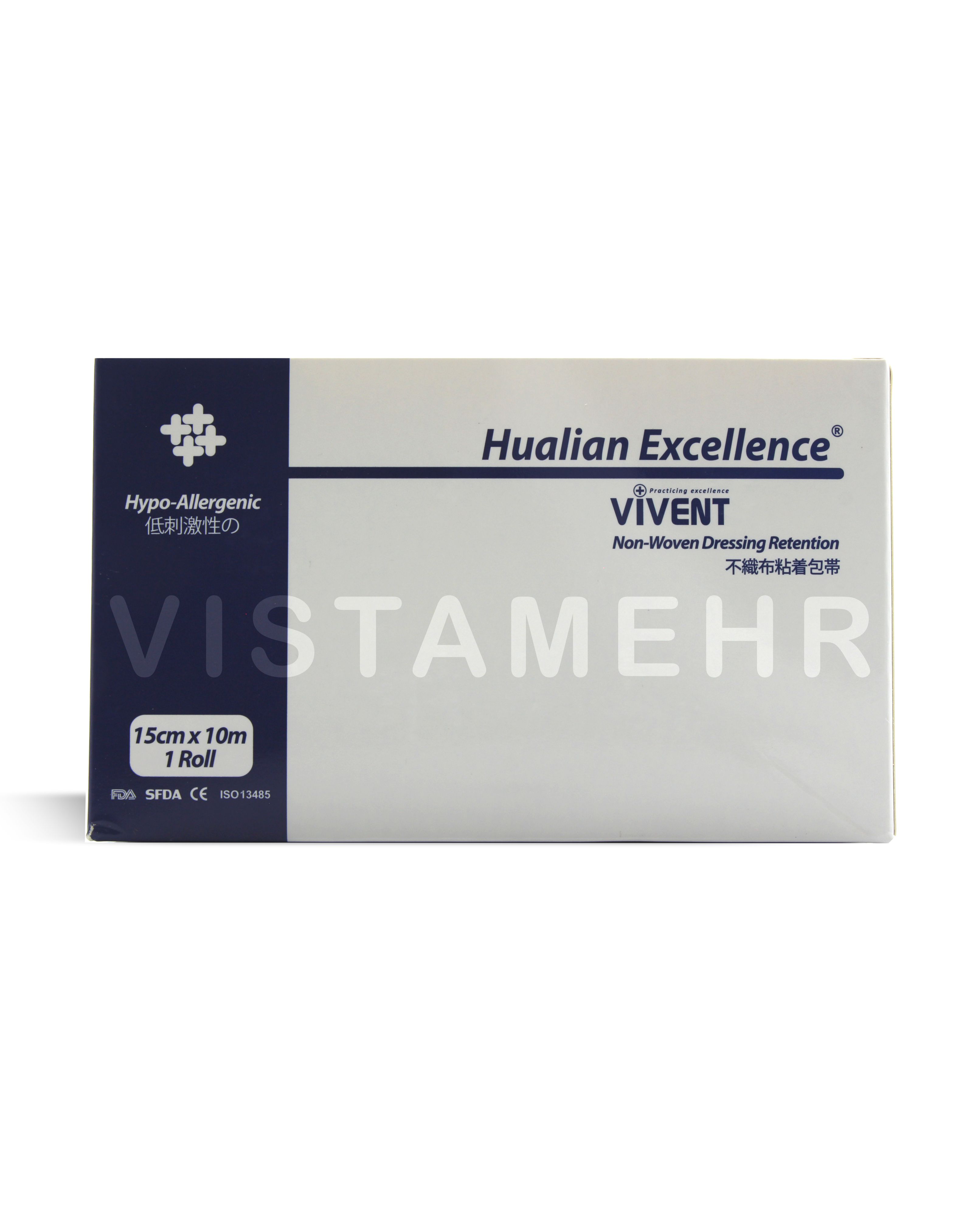 چسب حصیری VIVENT عرض ۱۵ سانتی‌متر Vivent Medical Fixation Tape