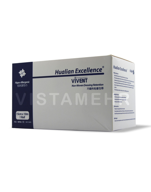 چسب حصیری VIVENT عرض ۱۵ سانتیمتر Vivent Medical Fixation Tape