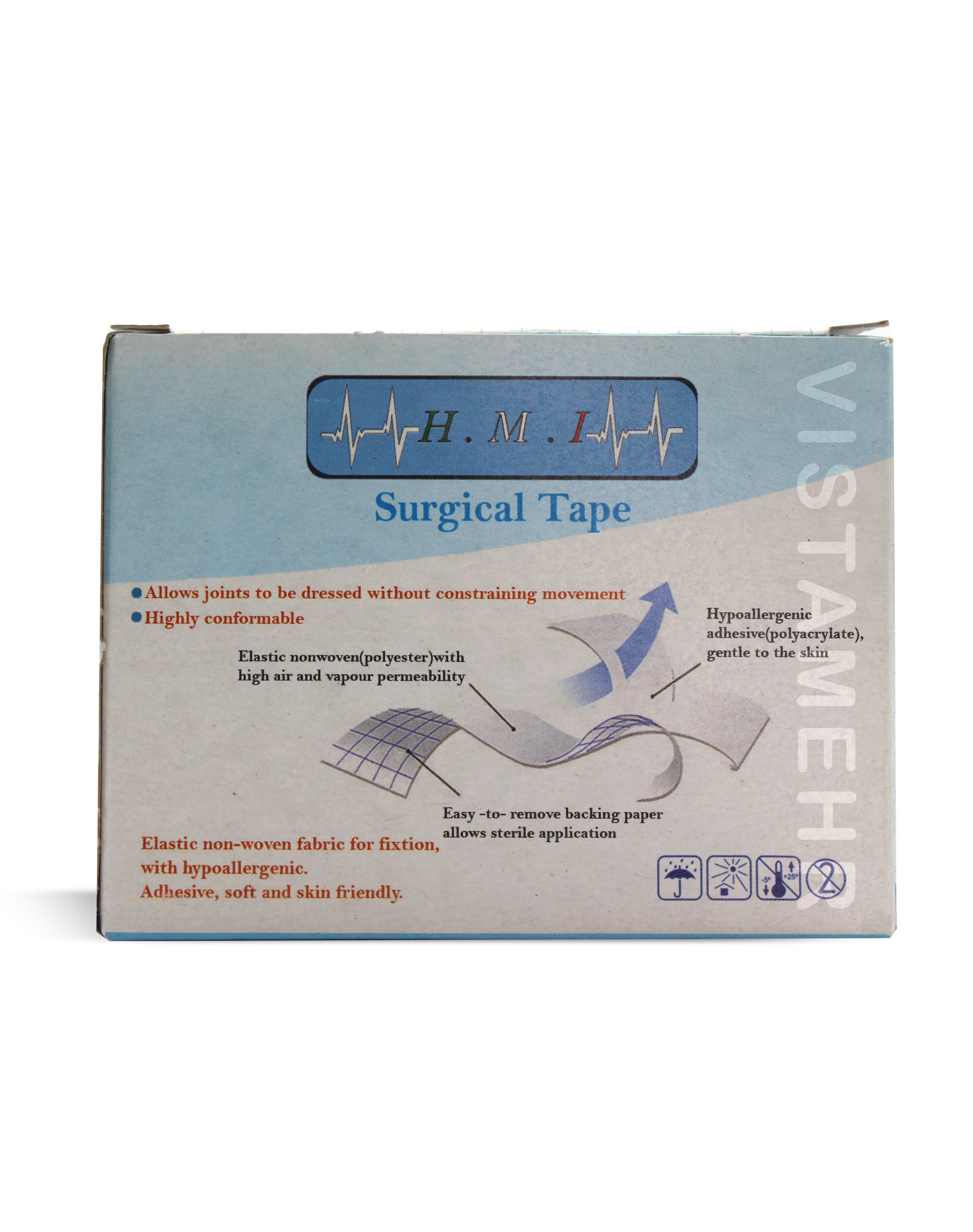 چسب حصیری HMI عرض ۱۰ سانتی‌متر HMI Surgical Tape 10cm