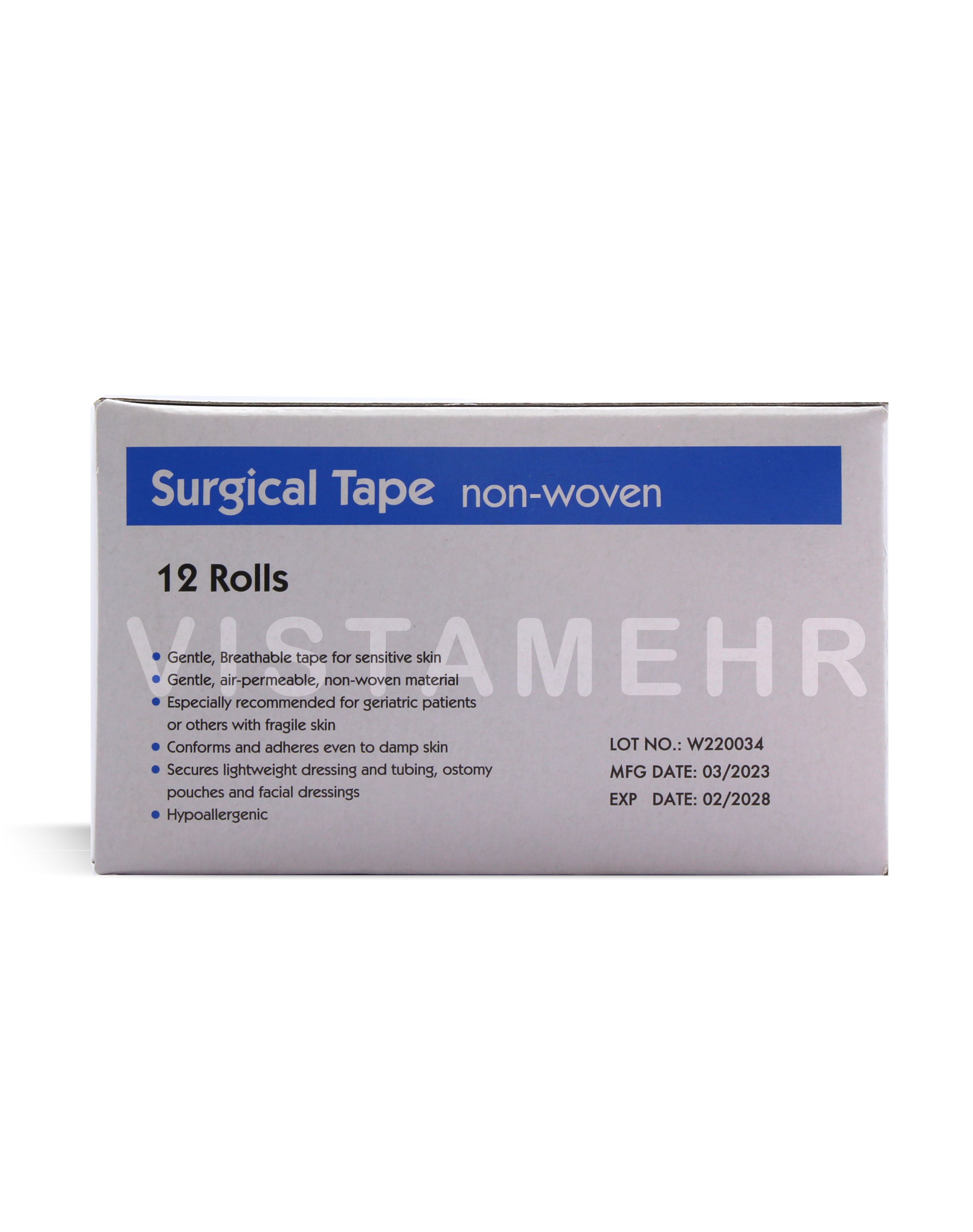 چسب ضد حساسیت TG MED عرض ۲.۵ سانتی‌متر TG MED Tape 2.5cm