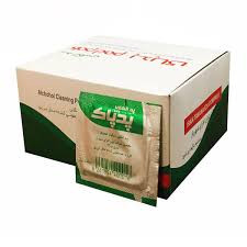 پد الکلی طبی اسپی پد پاک برای ضدعفونی پوست پیش از تزریق