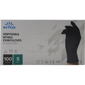 دستکش نیتریل 100 عددی INTCO